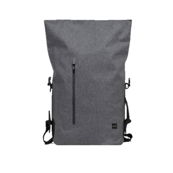 Cromwell Mens 14" Roll-Top Laptop Backpack - Grey – KNOMO