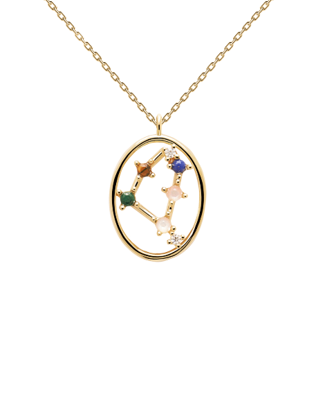 Zodiac Constellations Necklaces - 925 sterling silver / 18K gold plating