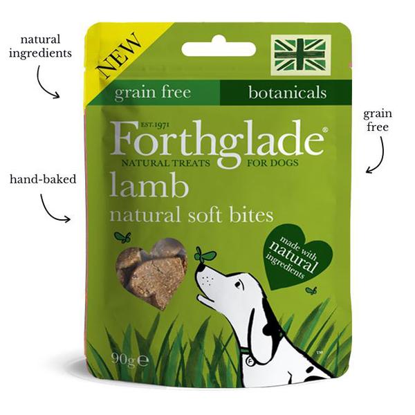 Natural soft bite treats with Lamb