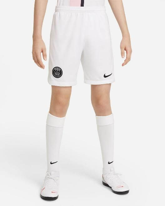 Paris Saint-Germain 2021/22 Stadium Away Older Kids' Nike Dri-FIT Football Shorts