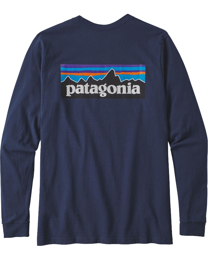 Patagonia P6 Logo Men's Long Sleeve Responsibili-Tee 1
