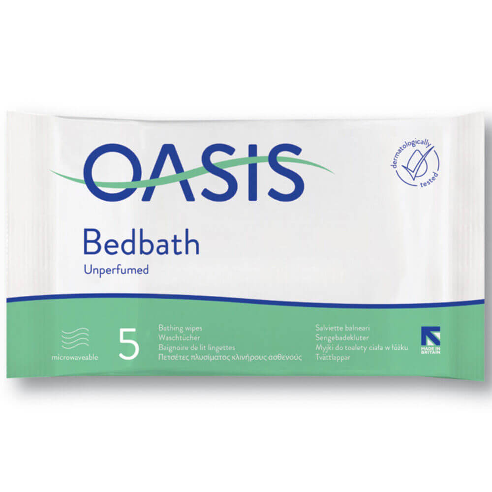 Oasis Bed Bath Wipes Unscented | Pack of 1
