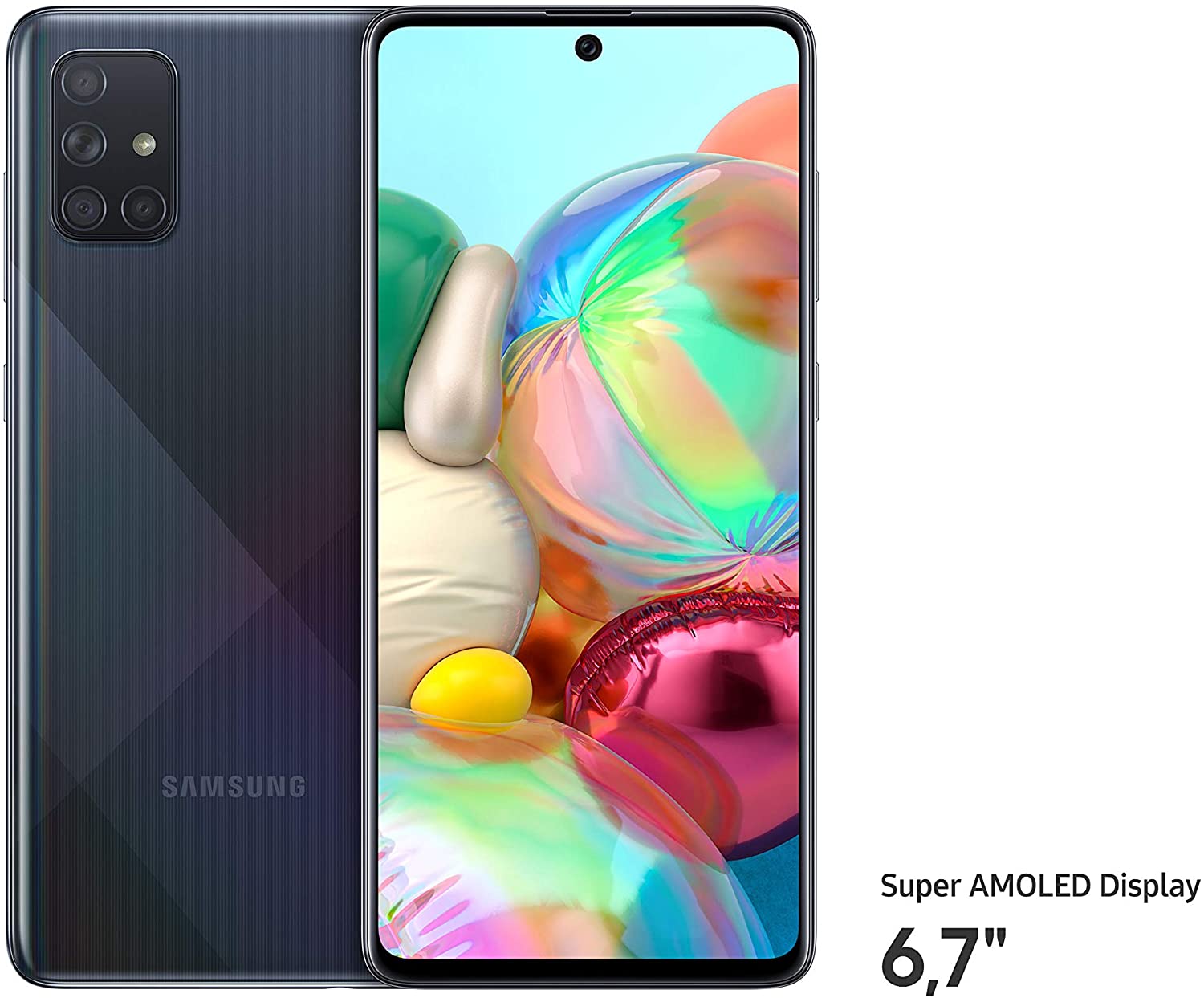 Samsung Galaxy A71 128GB [Dual-Sim] prism crush black