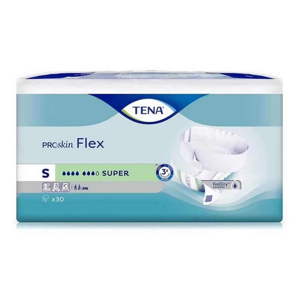 TENA Proskin Flex Super Slips - Small - 30 Pack