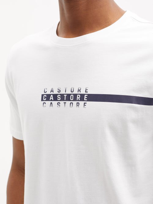 Castore - Weekend Logo-print Cotton-blend Jersey T-shirt - Mens - White -  Editorialist