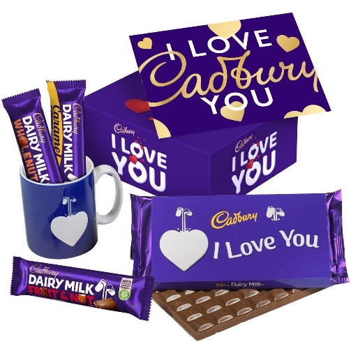 Cadbury I love You Dairy MIlk and Mug Gift Set