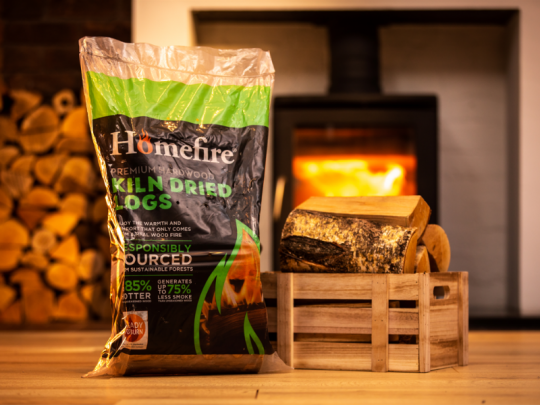 Homefire Kiln Dried Hardwood Logs - Dinky Bag