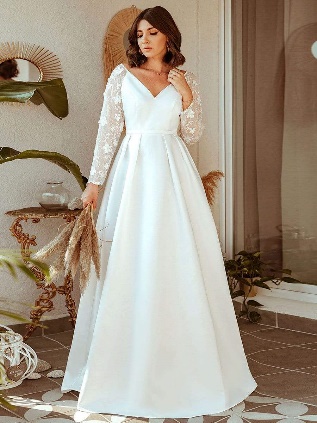 Ever-Pretty white bridal dress