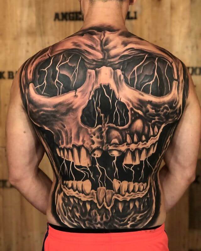 the skull tattoos for men