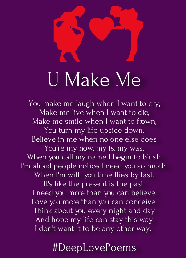 U make me poem