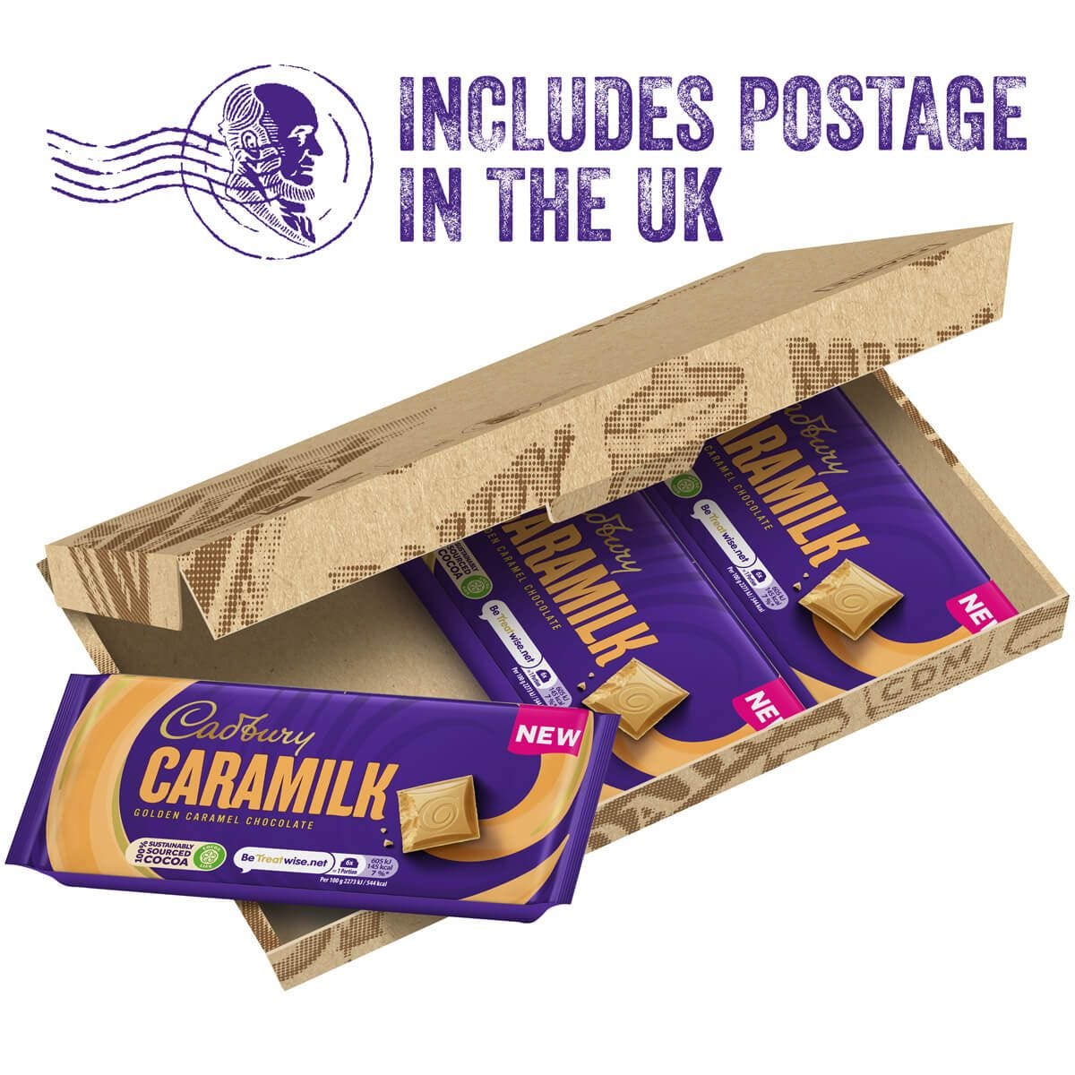 Cadbury Caramilk Post Box