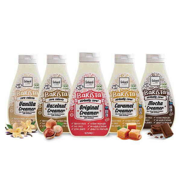 Coffee Creamers Bundle Of 5 (Non Dairy Creamer) - theskinnyfoodco