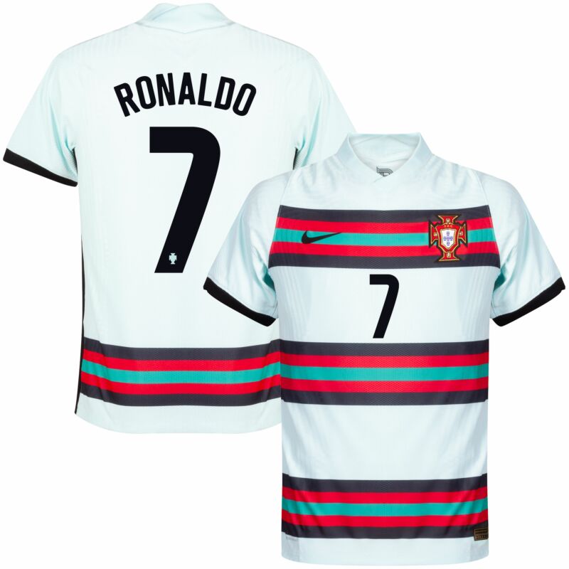 20-21 Portugal Vapor Match Away Shirt + Ronaldo 7 (Official Printing)
