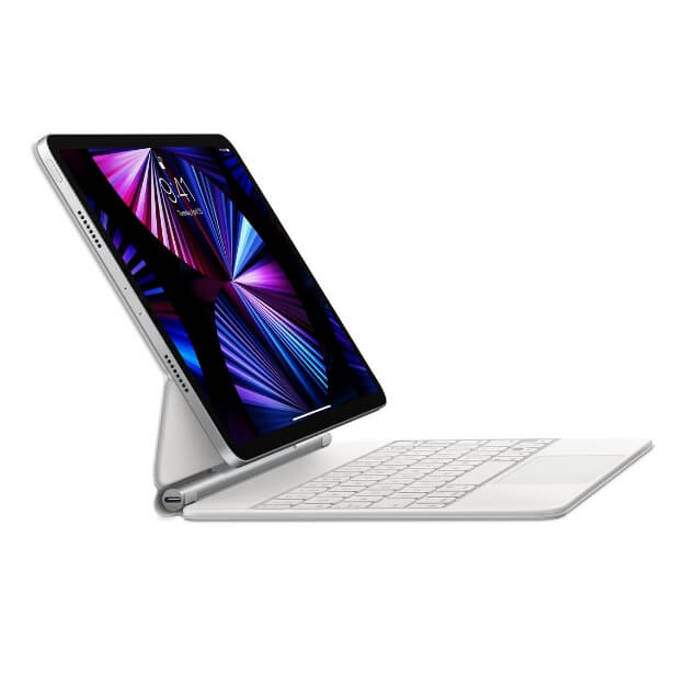 Magic Keyboard for iPad Pro 11-inch (3rd generation) and iPad Air (4th  generation) - Swiss - White - Apple (UK)