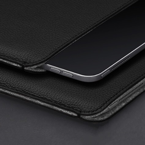 Woolnut Leather Sleeve for 12.9-inch iPad Pro 