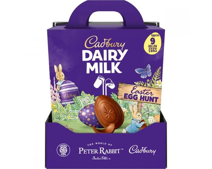 Cadbury Easter Egg Hunt Pack 130g (Box of 4)