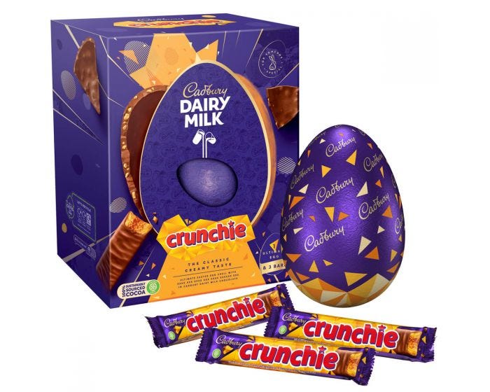 Cadbury Ultimate Crunchie Bits Egg (542g)