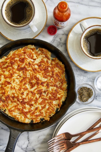 Homemade Crispy Hash Browns 