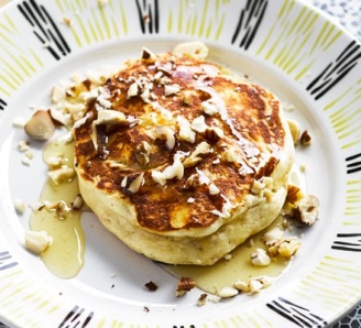 Simple nutty pancakes