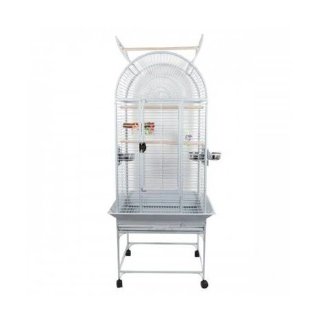 Strong Parrot Cage Anna Pearl White