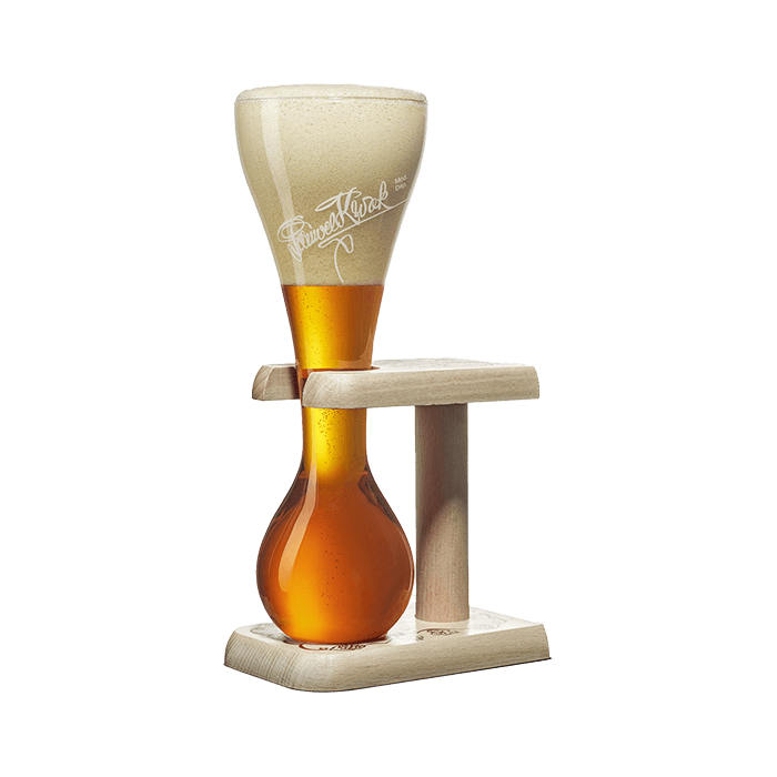 Kwak beer glass with wooden base 33cl