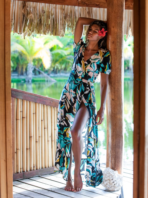 Slow Down Time - Maxi Dress for Women ERJWD03591