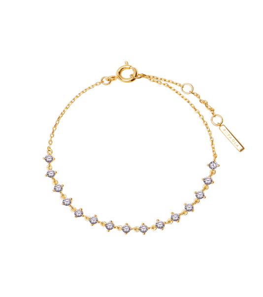 Victoria Bracelet - 925 sterling silver / 18K gold plating