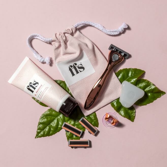 Small Shaving Set - Rose