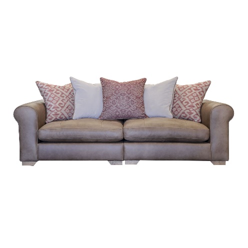 Alexander &amp; James Pemberley Maxi Split Leather Sofa | Leekes