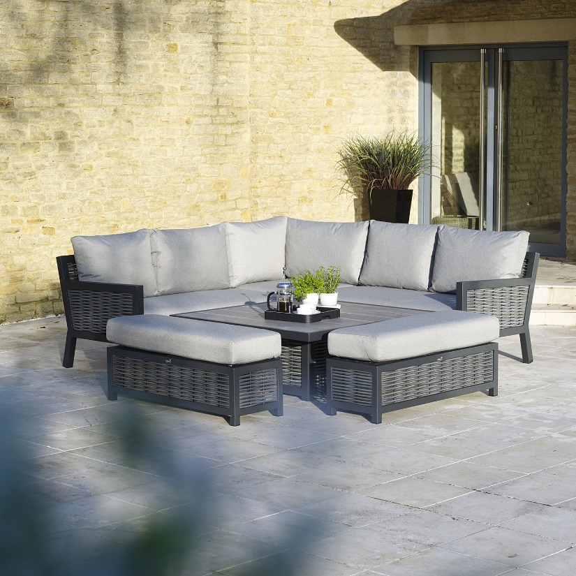 Bramblecrest Portofino Square Modular Sofa Set | Leekes