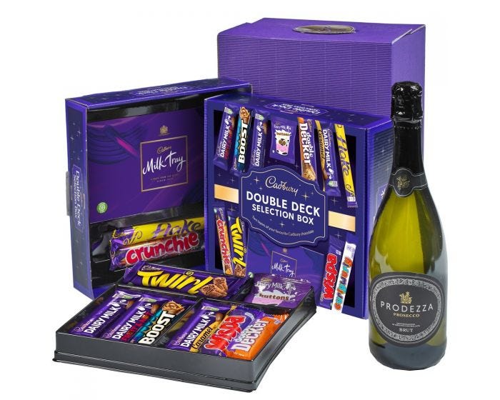 Cadbury Selection Box & Prosecco Gift