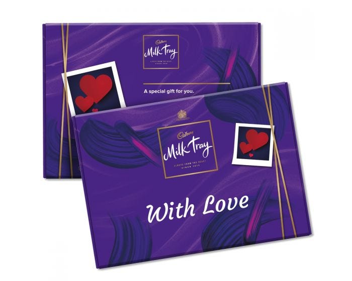 Cadbury Valentine's Day Milk Tray Box