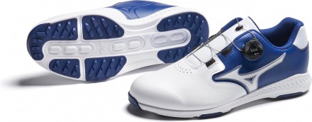 Mizuno Nexlite GS BOA Golfschuh, white/navy