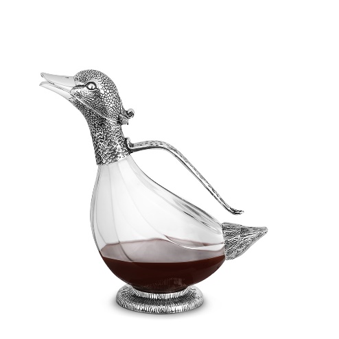 Newbridge Silverware Silver Plated Duck Wine Decanter 2