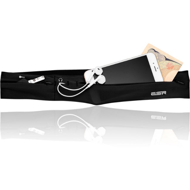 Running Belt Waist Pack Black 1