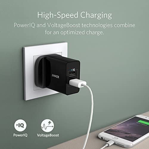 Anker 24W 2-Port USB Wall Charger
