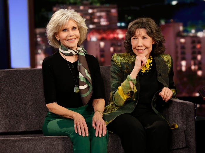 Lily Tomlin and Jane Fonda's Friendship Timeline