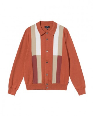 STUSSY COLOR BLOCK SWEATER 117093