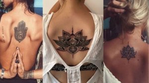 unique back tattoos