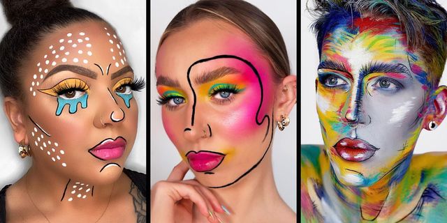 comic makeup