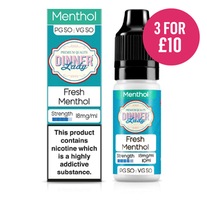 Three Bottles - Mix & Match 50:50 10ml 18mg