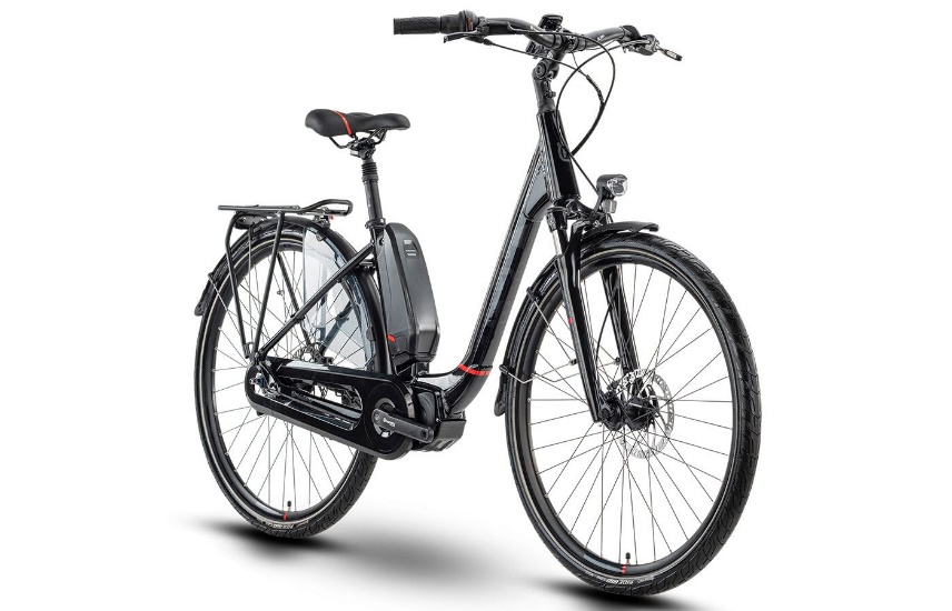526252C - Husqvarna Eco City EC4 NL (2020) - 28 Zoll 504Wh 8N Wave - Black / Silver / Red
