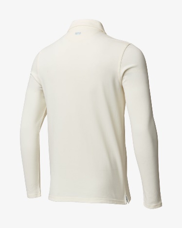 Heritage Long Sleeve Polo - White