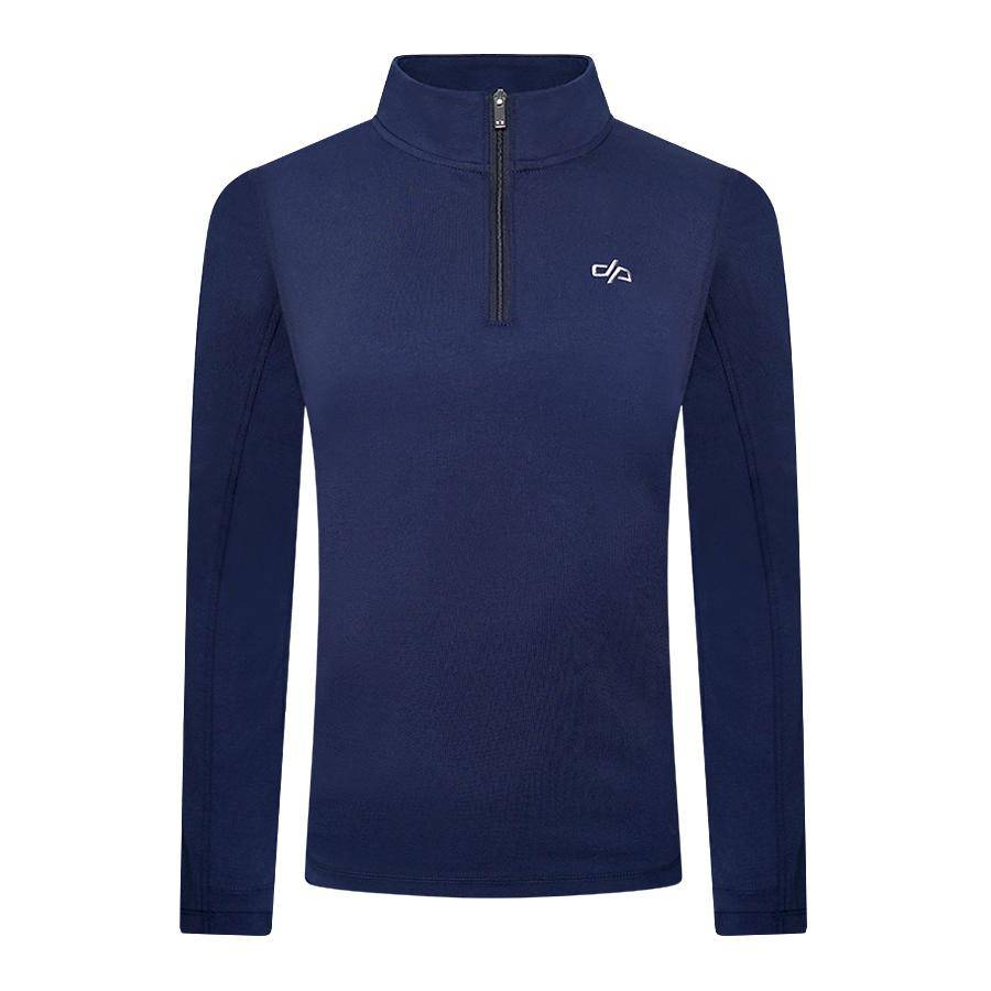 LADIES BERLIN 1/4 ZIP MIDLAYER NAVY