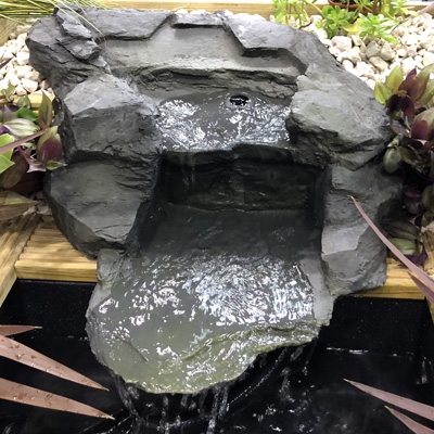 river slate drop (with hosetail)