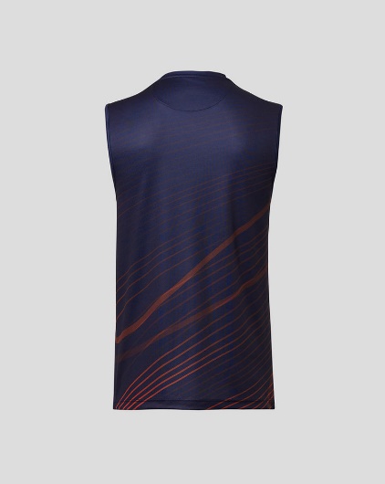 Navy Cricket South Africa Training Vest