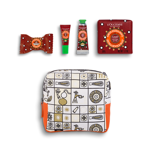 Image display 1/1 of the product Shea chestnut introductory pouch |  L'Occitane en Provence