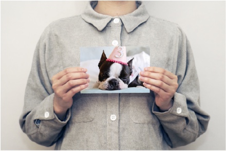 small postcard