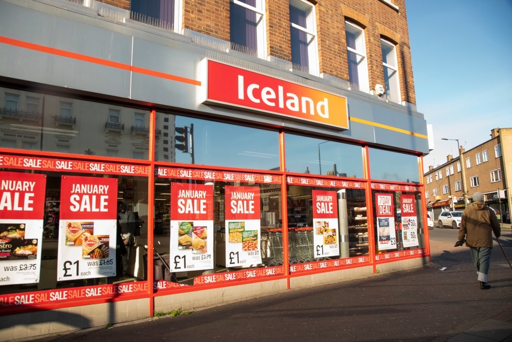 Iceland UK sale