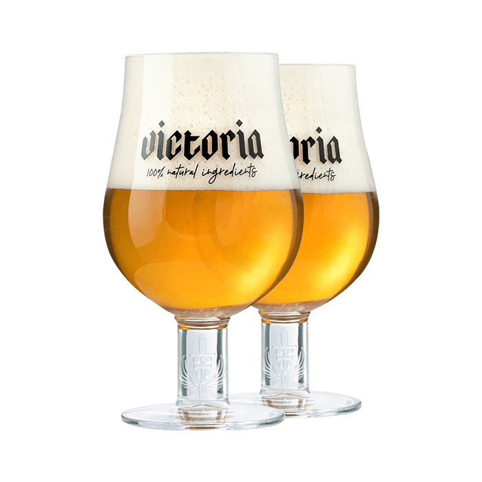 2 Victoria glasses 25cl